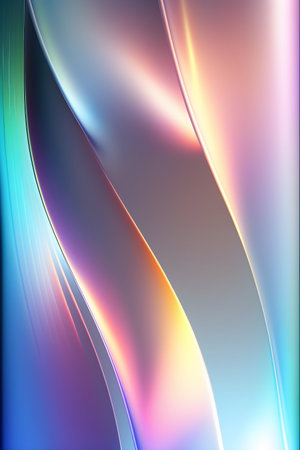 Beautiful Abstract Holographic Gradient Glassy Backgroundの素材