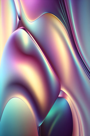 Beautiful Abstract Holographic Gradient Glassy Backgroundの素材