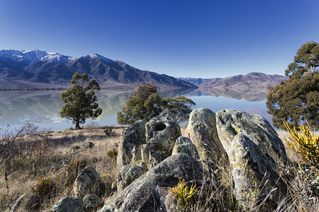 Waitati Valley, New Zealandの写真素材