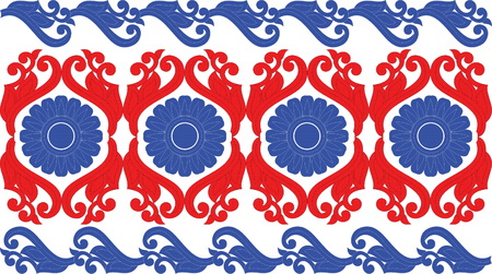 Hungarian folk artのイラスト素材