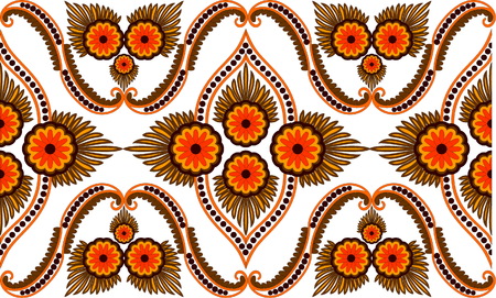 Hungarian folk artのイラスト素材