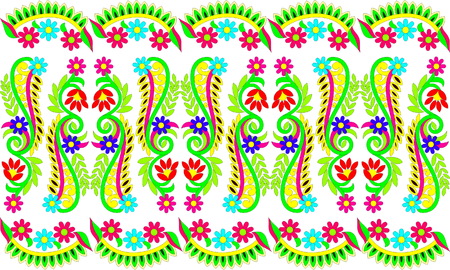 Hungarian folk artのイラスト素材