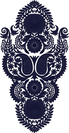 Beautiful folk artのイラスト素材