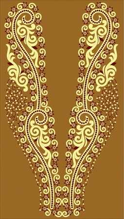 Beautiful folk artのイラスト素材