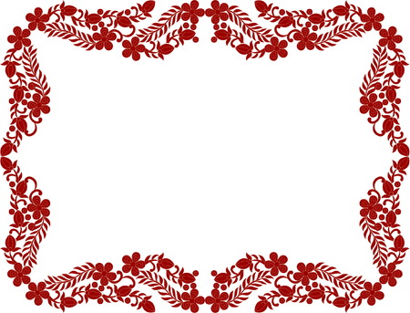 Beautiful abstract folk art pattern, vector illustration.のイラスト素材