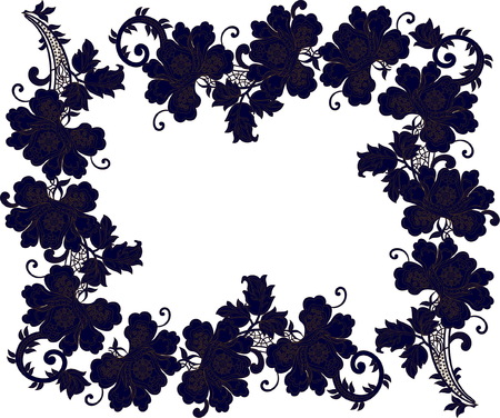 Beautiful abstract folk art pattern, vector illustration.のイラスト素材