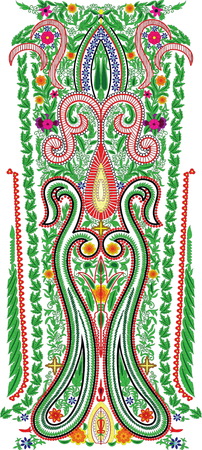 Beautiful folk art.のイラスト素材