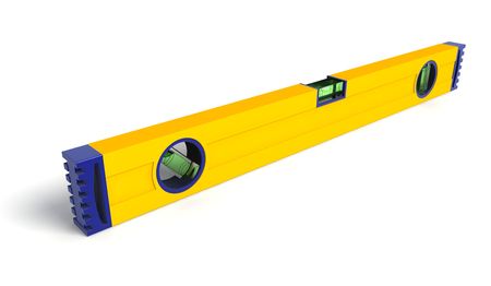Spirit level 3d illustration