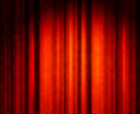 red theater curtain with soft lightingのeditorial素材