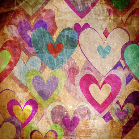  grunge love pattern background with some stains on it