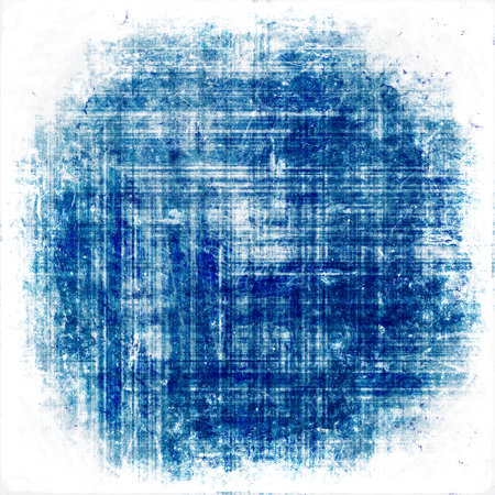 abstract blue background with some grunge effects and lines on itの写真素材
