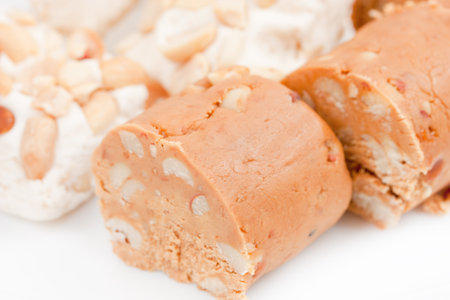 Eastern sweets on a white backgroundの写真素材