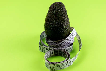 Avacado is the right product for people who want to weight and have a beautiful body.の写真素材