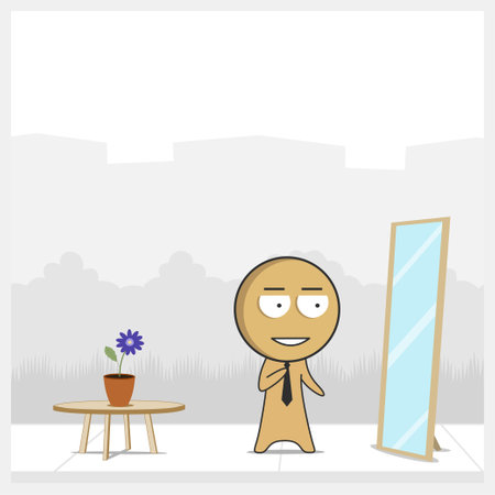 businessman going to workのイラスト素材