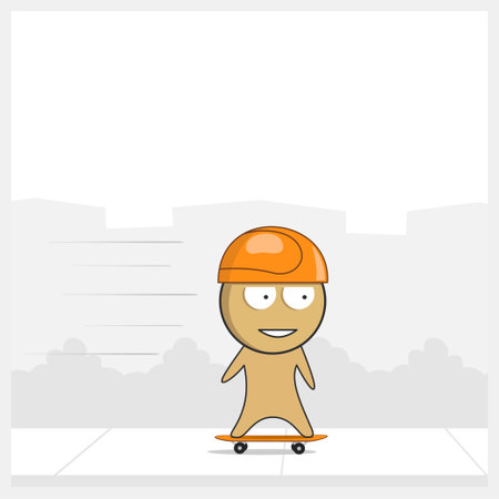 Skateboarderのイラスト素材