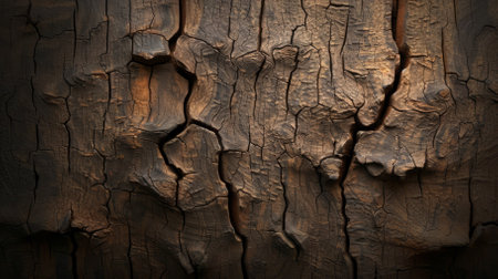 Cracked Weathered Tree Bark Textureの素材