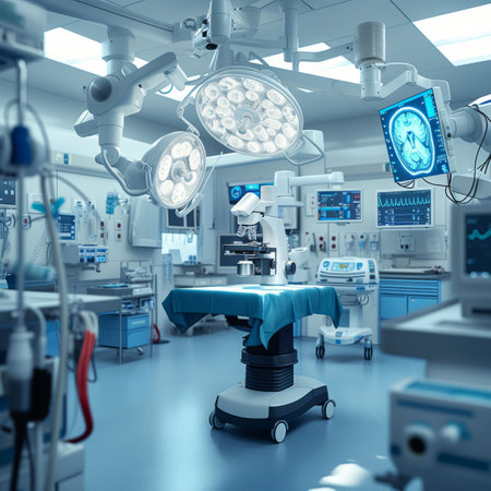 The operating room of the futureの素材