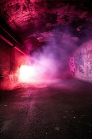 Smoke tunnel graffitiの素材