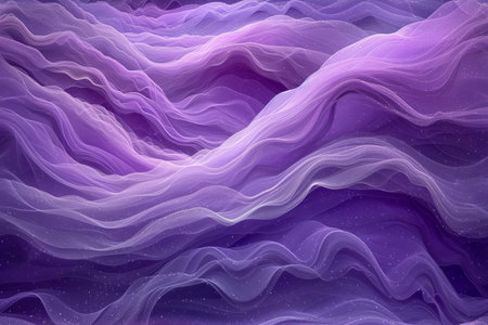 Purple ethereal wavesの素材