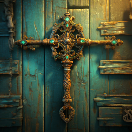 Ornate Door Lockの素材