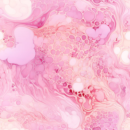 Pink fluid painting abstract backgroundの素材