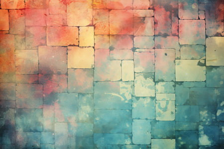 Colorful watercolor texture backgroundの素材