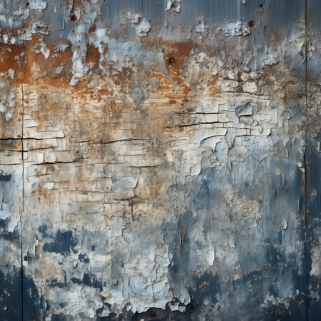 Blue Weathered Wooden Wall Textureの素材