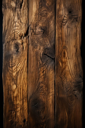 Rustic wooden background texture of old wooden planksの素材