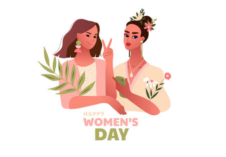International Women s Day. 8 March.のイラスト素材