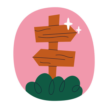 Minimalist Flat Design Traffic Sign Collection for Urban Navigationのイラスト素材