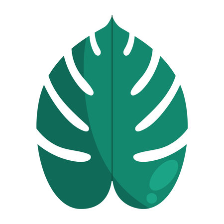 Vibrant Botanical Foliage in Natural Patternsのイラスト素材