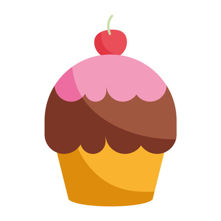 Mini cupcakes to sweeten the partyのイラスト素材