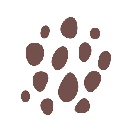 Colorful Abstract Organic Shape Inspired by Natureのイラスト素材