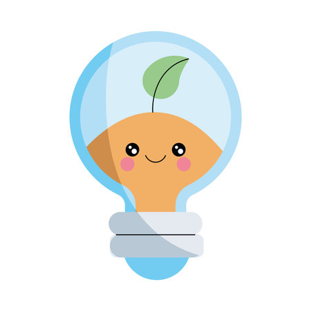 Planet Earth and Green Life Vectorのイラスト素材