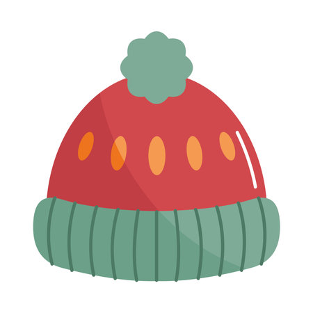 Cozy Beanie Vector Set for Autumnのイラスト素材