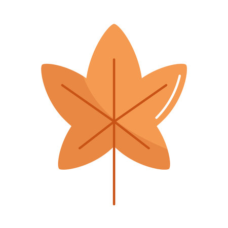 Colorful Fall Leaves Vector Setのイラスト素材