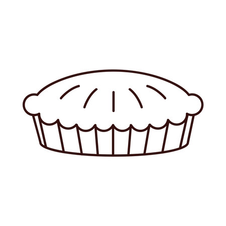 Seasonal Dessert Vectors for Fallのイラスト素材