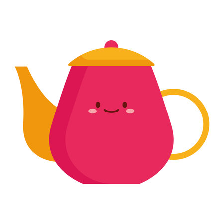 Hot Tea Celebration Vector Designのイラスト素材