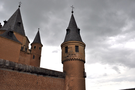 Alcazar de Segovia, Spainの写真素材