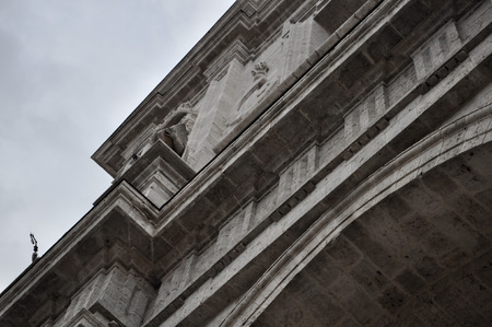 Cathedral of Valladolid, Spainの写真素材