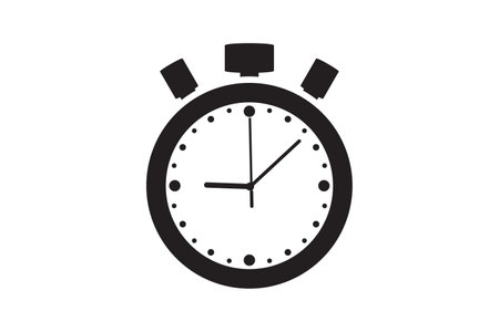 Stopwatch icon. Stopwatch vector icon. Stopwatch vector icon