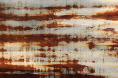 Rusty old galvanized sheet texture for background.の写真素材