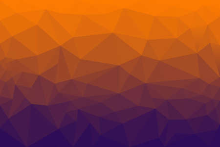 Geometric triangle low poly style illustration. Abstract gradient polygon background. Graphic mosaic background design business.の写真素材