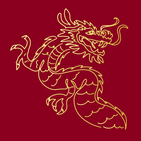 2024, animal, art, asia, asian, background, banner, beijing, bunny, card, celebrate, china, chinese, cloud, concept, culture, cut, cute, decoration, design, dragon, event, festivalのイラスト素材