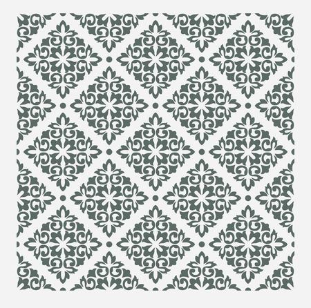 Antique wallpaper image design illustrationのイラスト素材