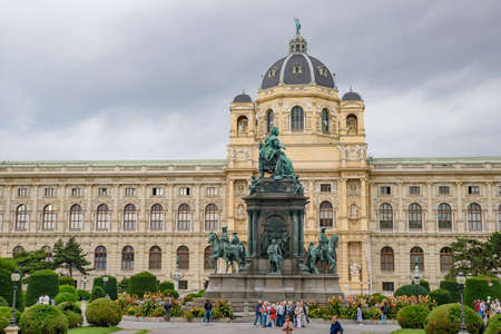 Kunsthistorisches Museum, an art museum in Vienna, Austriaのeditorial素材