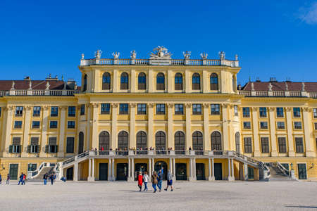 SchÃ¶nbrunn Palace in Vienna, Austriaのeditorial素材