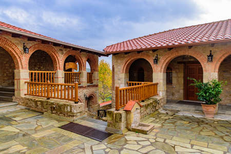 Eastern Orthodox monastery in Meteora, Greece