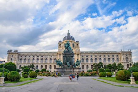 Kunsthistorisches Museum, an art museum in Vienna, Austriaのeditorial素材