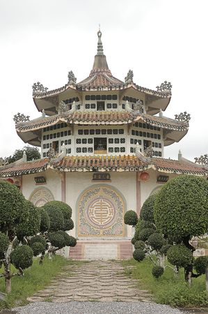 Dragon temple east of Thailand.の写真素材